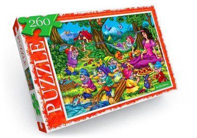 Пазлы "Белоснежка и 7 гномов", 260 эл Dankotoys_108648 фото