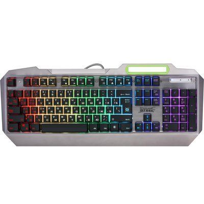 Клавиатура Defender Stainless steel GK-150DL RU RGB (45150) 45150 фото