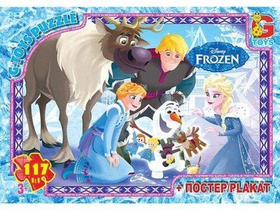 Пазли "Холодне серце: гірлянда", 117 елементів Gtoys_116964 фото