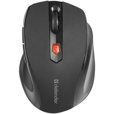 Мишка Defender Ultra MM-315 Wireless Black (52315) 52315 фото