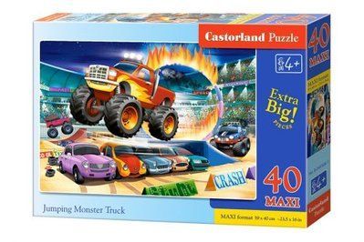 Пазли Максі "Трюки на джипі", 40 елементів Castorland_121363 фото
