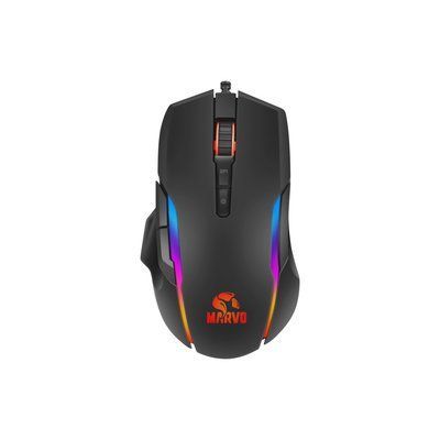 Мишка Marvo G945 RGB-LED USB Black (G945) G945 фото